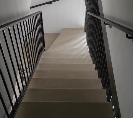 Escalier en Béton ciré moderne